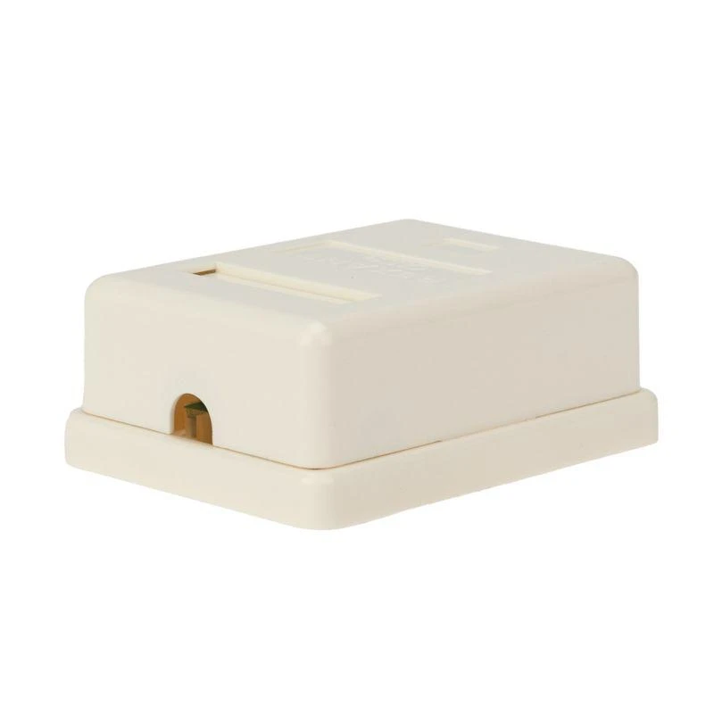 Розетка компьютерная 1-м ОП RJ45 кат.5E UTP неэкранир. бел. Rexant 03-0121 3