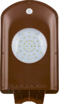 Светодиодный уличный фонарь консольный на солнечной батарее Feron SP2331 2W 6400K IP65, с датчиком движения, серый 32025