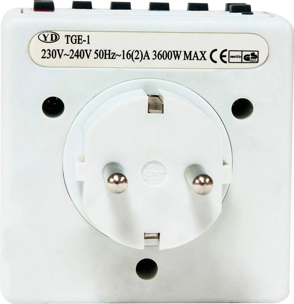 Розетка с таймером Feron TM21 недельная электронная мощность 3500W/16A 23215 7