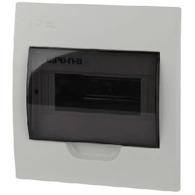 Бокс встраиваемый ЩРВ-П-8 8мод. IP41 пластик SIMPLE NO-box_simple-plastic_8_flush BOXF08 Эра Б0041511