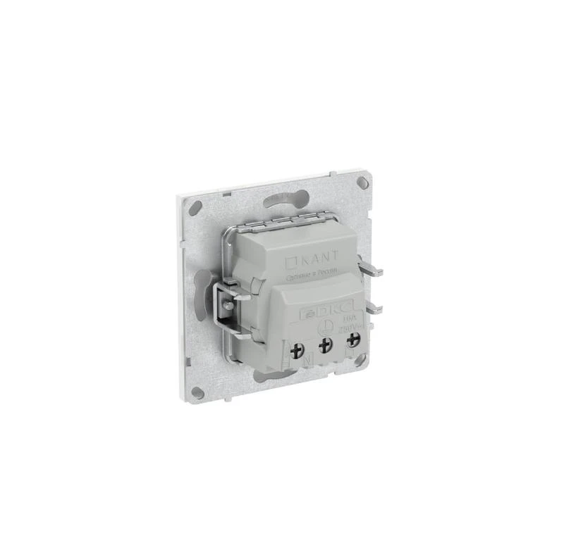 Розетка силовая KANT 2P+E защ. шторки бел. магнолия DKC 7000003 6