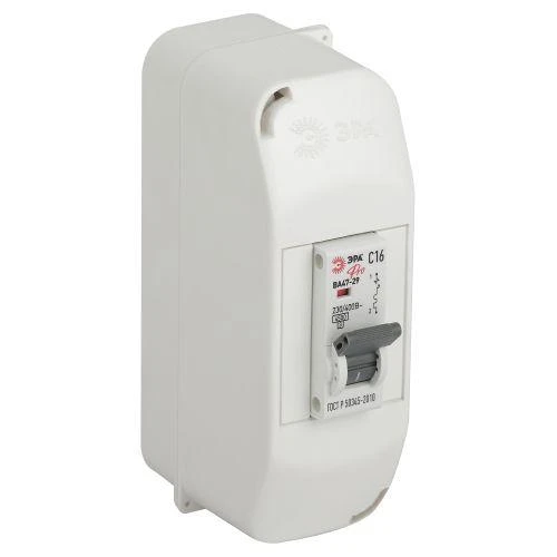 Корпус навесной КМПн 1/2 IP20 пластик. бел. kmpn1.2 SIMPLE Эра Б0062279 6