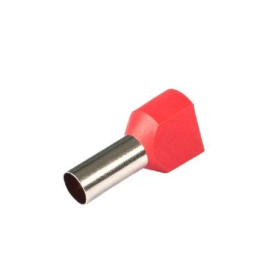 LD406-1014 Наконечник штыревой втулочный изолированный НШВИ(2) 10-14 (упаковка 100 шт) 50393
