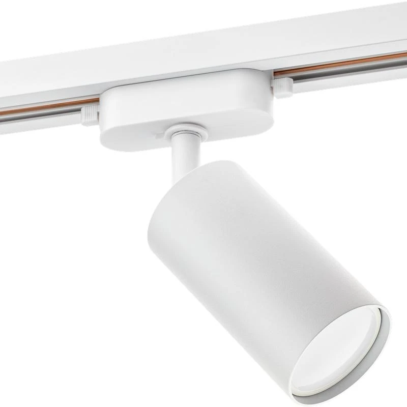 Светильник трековый ARTLINE поворотный 55х55х100мм GU10 230В алюм. 4кв.м бел Ritter 59875 0 4