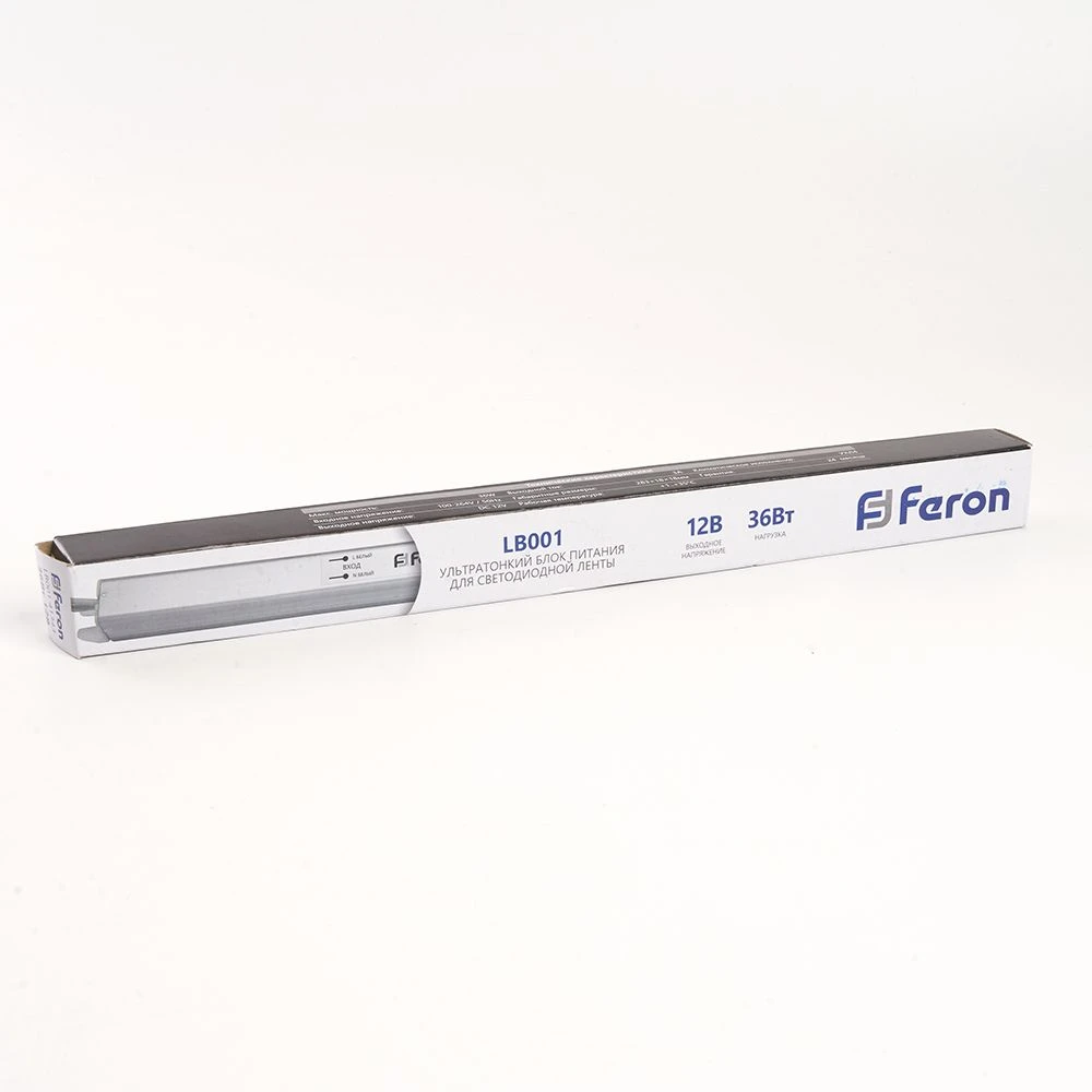 Трансформатор электронный для светодиодной ленты 36W 12V (драйвер), LB001 FERON 41343 2