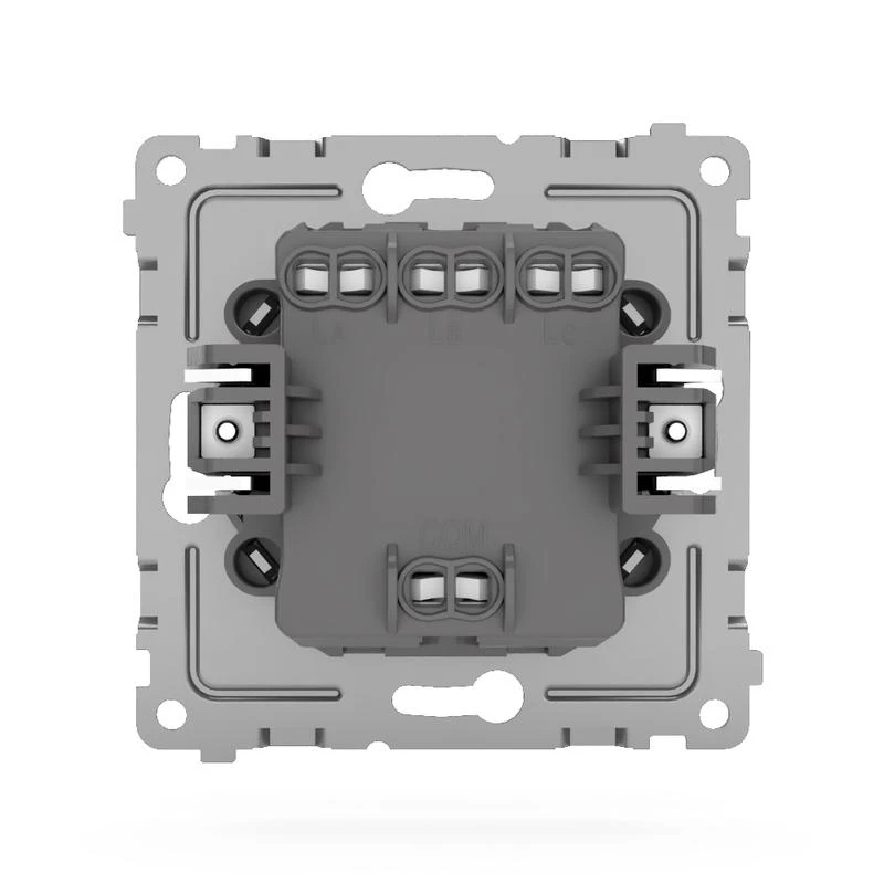 Выключатель 3-кл. СП Pixel 10А IP20 механизм алюм. TOKOV ELECTRIC TKE-PX-V3-C03 4