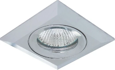 Светильник потолочный, MR16 50W G5,3 матовый хром, алюминий, DL150 28161