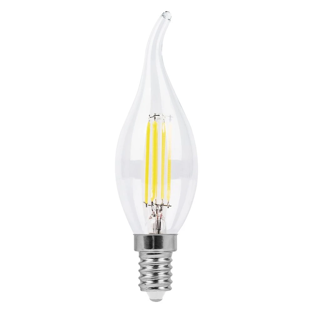 Лампа светодиодная Feron LB-59 Свеча на ветру E14 5W 230V 4000K 25576 1