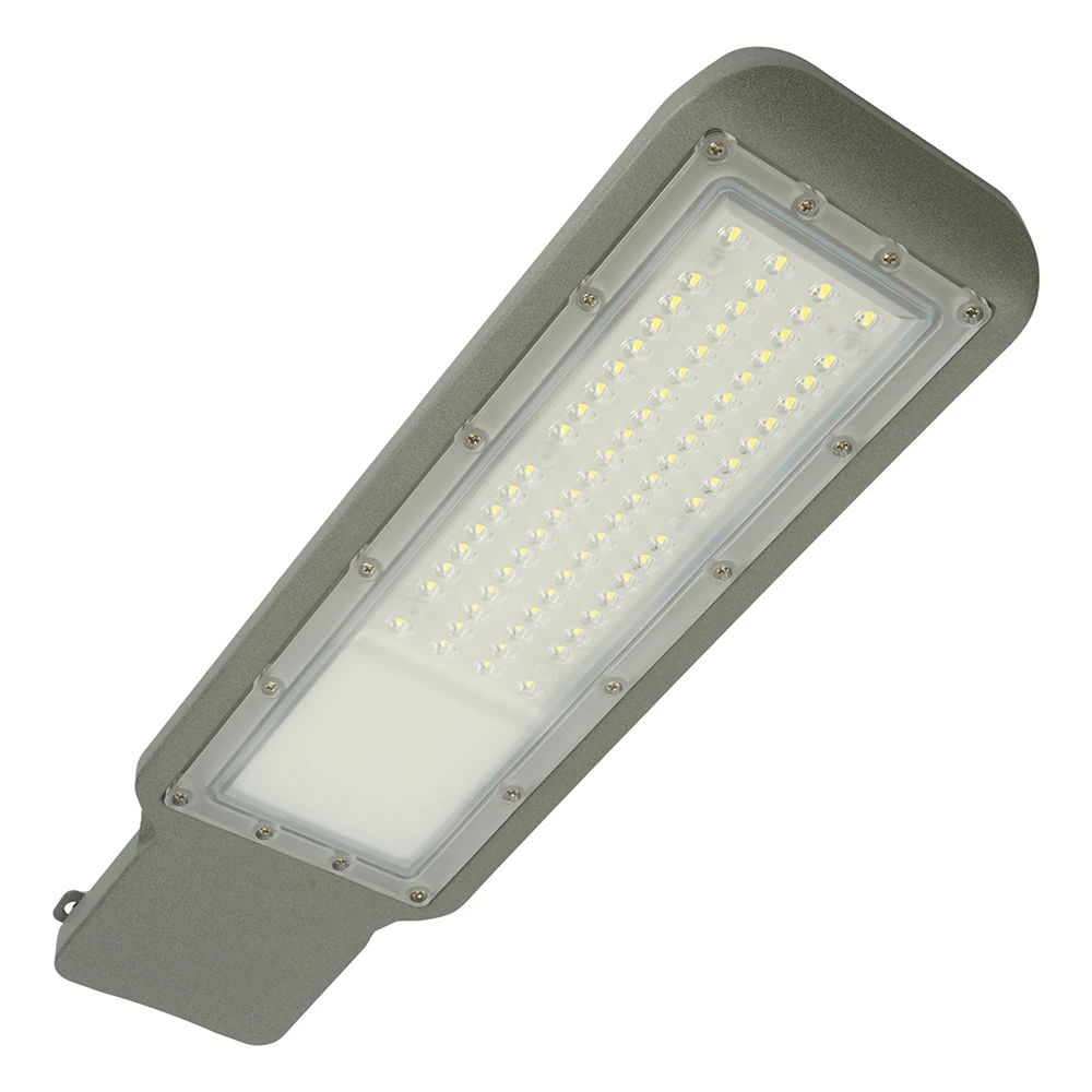 Светодиодный уличный консольный светильник Feron SP3021 50W 5000K 230V, серый 48964 6