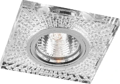 Светильник встраиваемый Feron 8998-2 потолочный MR16 G5.3 прозрачный 28415