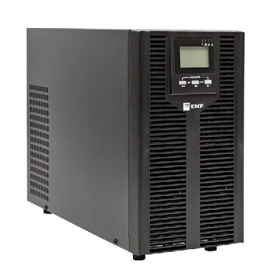 Источник бесперебойного питания двойн. преобразования E-Power SW900G4 10000В.А 1ф напольный 230В без АКБ EKF SW901G4-T