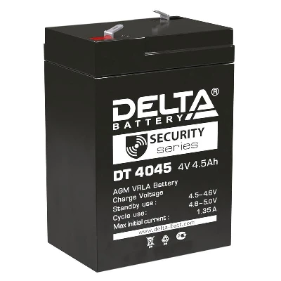 Аккумулятор ОПС 4В 4.5А.ч для прожекторов DT 4045 Delta 4614010040021