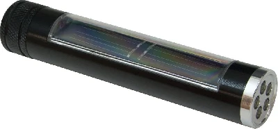 Фонарь светодиодный на солнечной батарее, 5 LED (литиевая батарея), 8 часов, 24*122mm,  Е715 12914