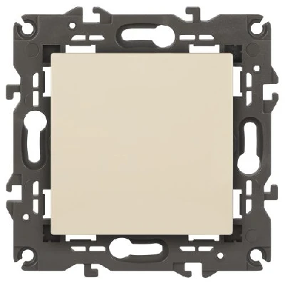 Выключатель 1-кл. СП Elegance 14-1101-02 10А IP20 250В 10AX механизм сл. кость Эра Б0034208