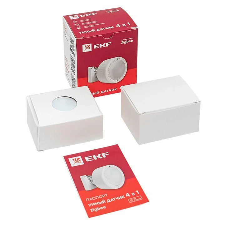 Датчик 4в1 умный Zigbee Connect EKF is-thpl-zb 3