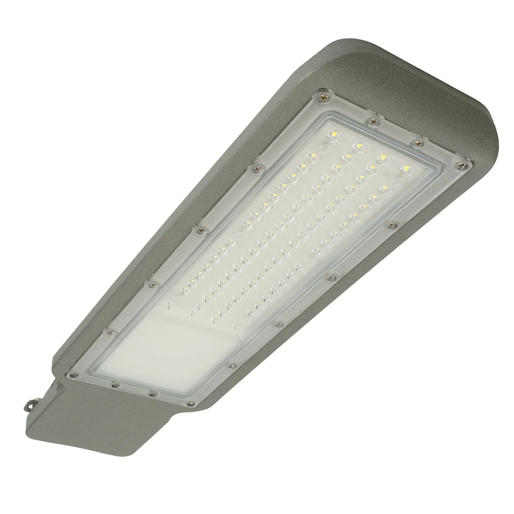 Светодиодный уличный консольный светильник Feron SP3021 50W 5000K 230V, серый 48964 7