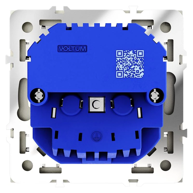 Розетка 1-м СП S70 16А с USB A+С с заземл. защ. шторки механизм шелк Voltum VLS040504 3