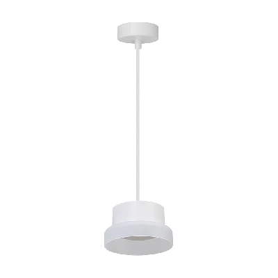 Светильник потолочный Feron Barrel HL4608 OPAL levitation 12W, 230V, GX53, белый, на подвесе 1,7 м 51686