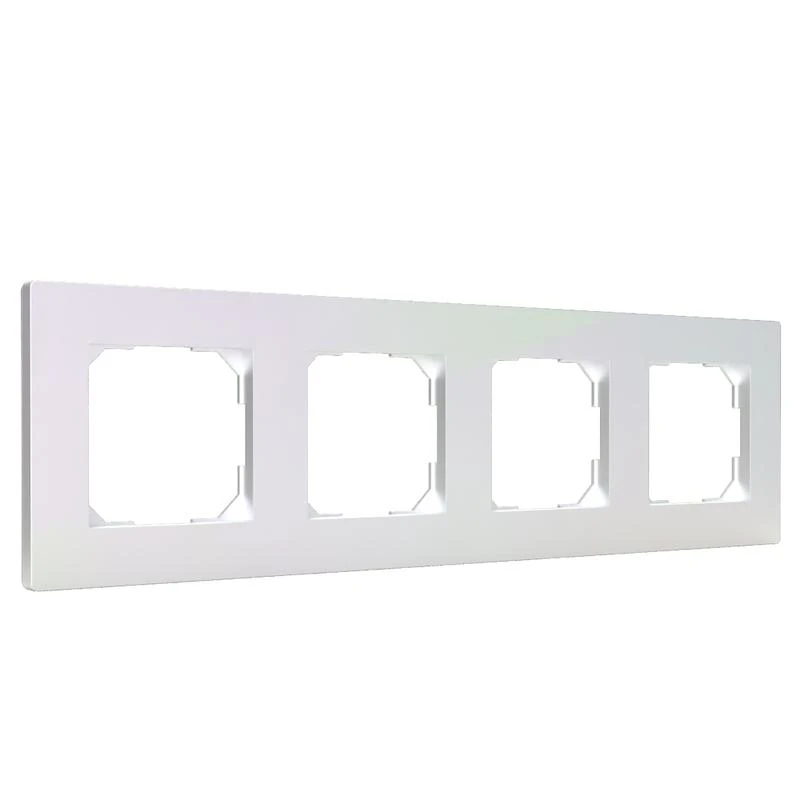 Рамка 4-м Pixel универс. перламутр. TOKOV ELECTRIC TKE-PX-RM4-C04 2
