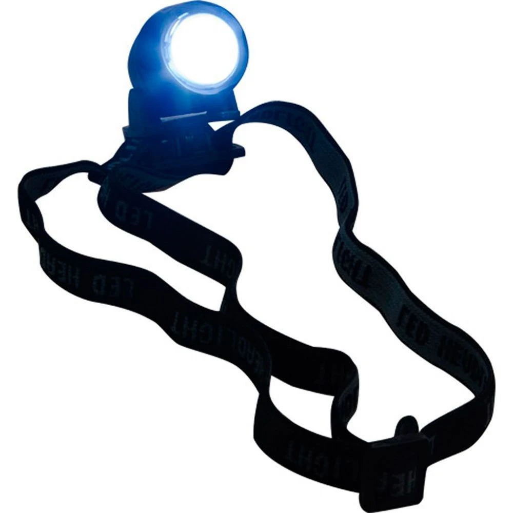 Фонарь аккумуляторный головной, 0.5W 1LED ,черный, TH2251 12661 2