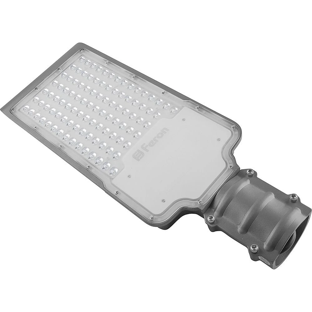 Светодиодный уличный консольный светильник Feron SP2918 120W 6400K AC100-265V, серый 32573 3