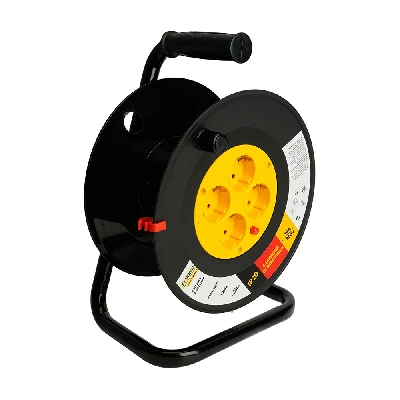 Катушка без провода 4-местная со шторками STD40 50177