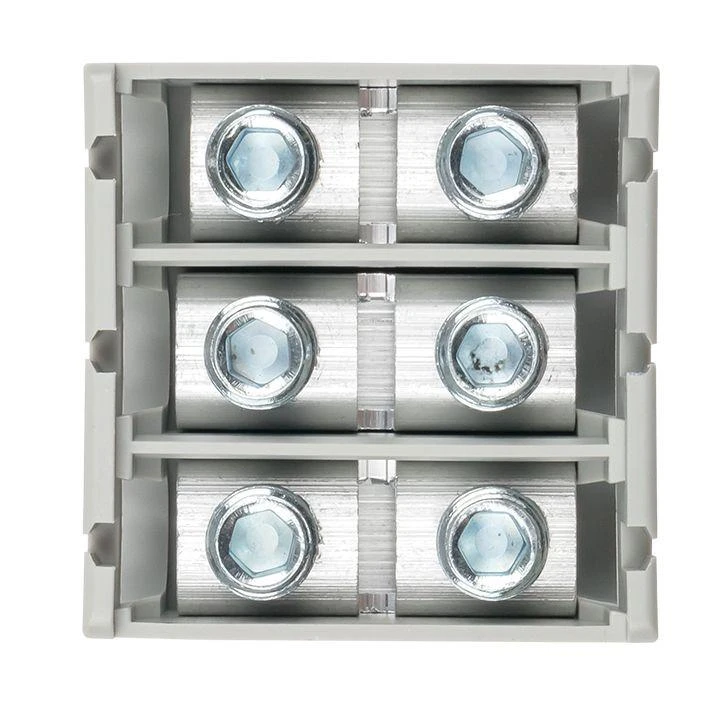 Клемма силовая вводная тройная КСВ 16-50кв.мм сер. PROxima EKF plc-kvs3-16-50-grey 9