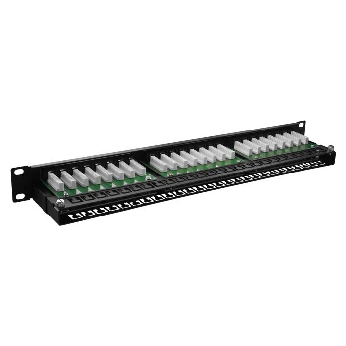 Патч-панель высокой плотности 19дюйм 48хRJ-45 UTP 5e 1U SUPRLAN 10-0406 1