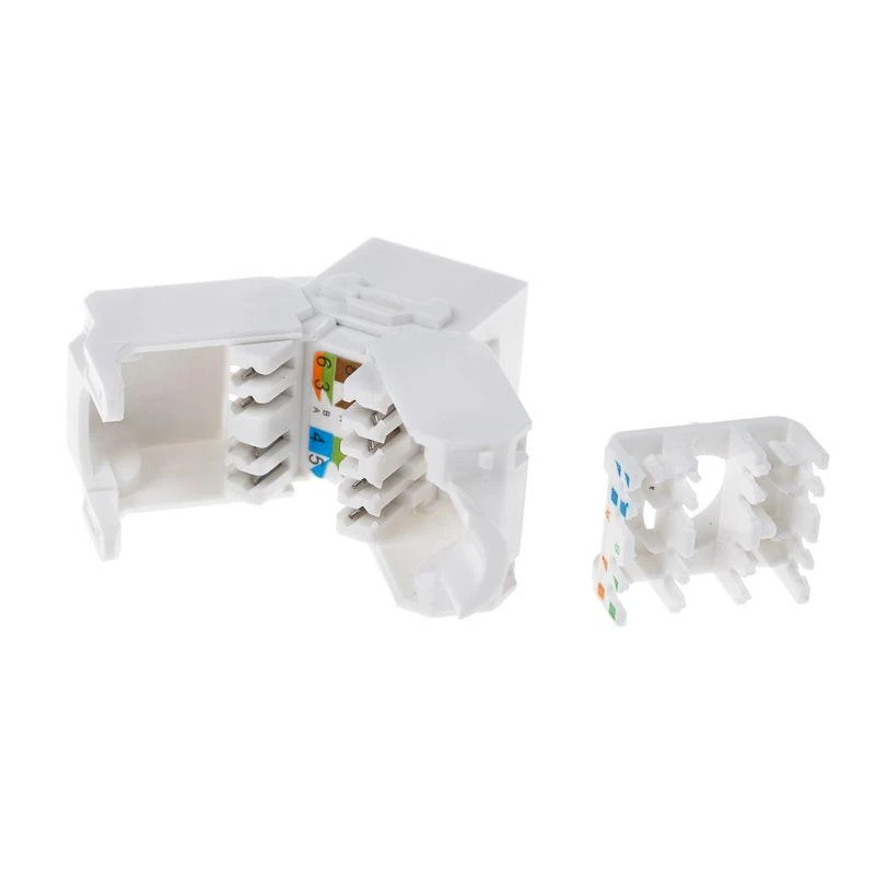 Джек гнездо RJ45 8Р8С быстрозажимной ручной Rexant 05-1052 5