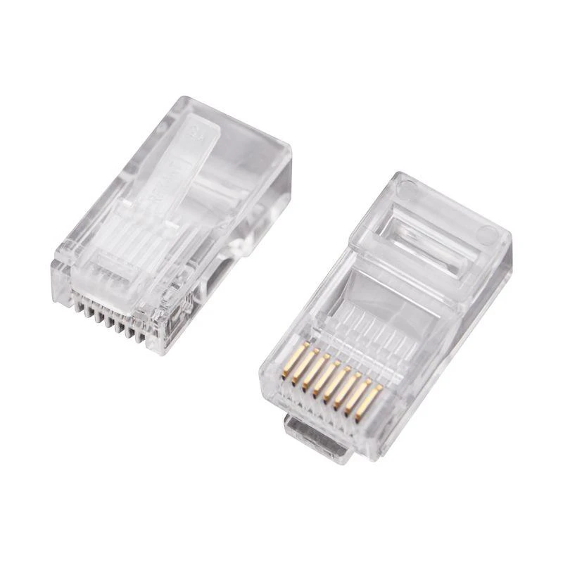 Джек компьютерный RJ45 (8P8C) кат.5E (уп.100шт) Rexant 05-1021 10