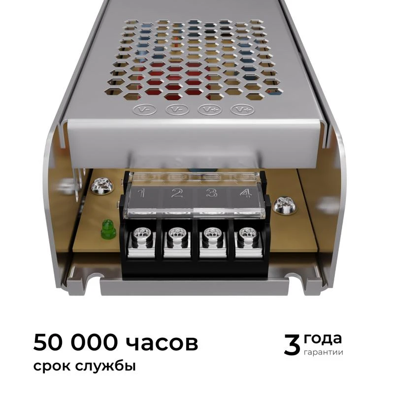 Блок питания 24В 250Вт 170-264В 10.4А IP20 алюм. 224х70х42мм Apeyron 03-159 6