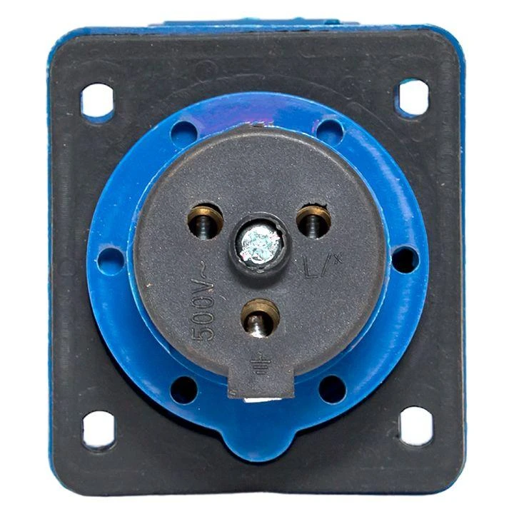 Розетка скрыт. уст. 16А 220В 2P+РЕ IP44 (413) EKF ps-413-16-220 3