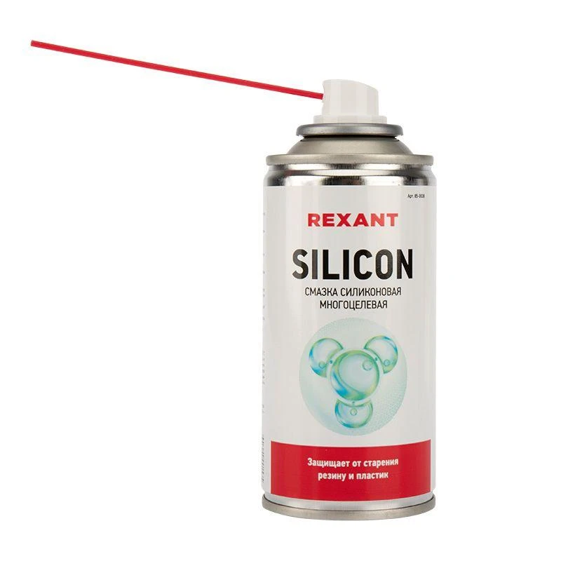 Смазка силиконовая многоцелевая SILICON 210мл Rexant 85-0008 1