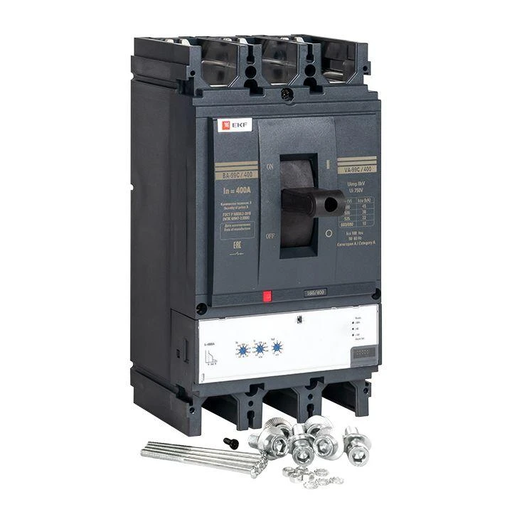 Выключатель автоматический 3п 400/400А 45кА ВА-99C Compact NS PROxima EKF mccb99C-400-400 2