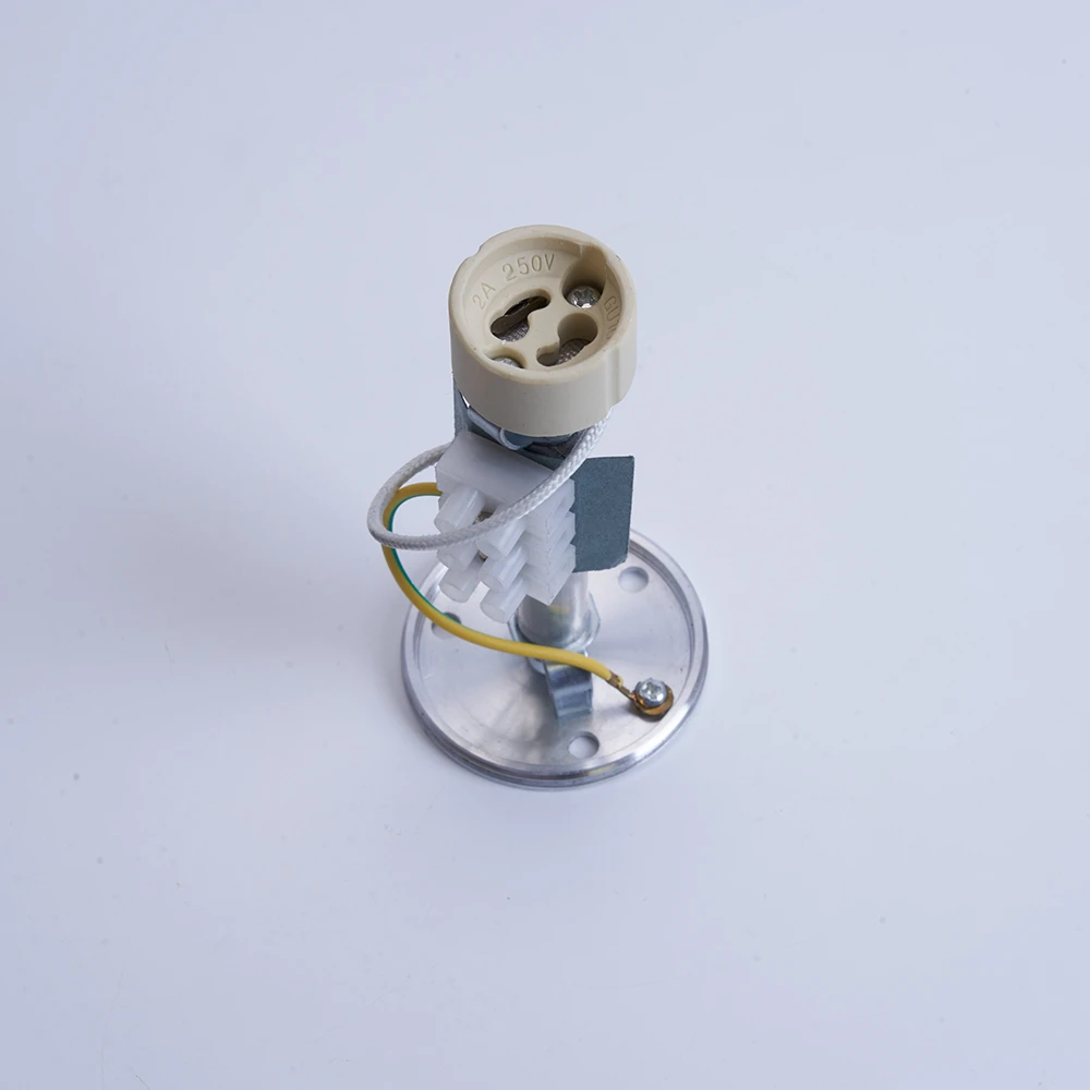 Светильник потолочный Feron ML1818 на подвесе MR16 35W 230V, белый, золото 55*125 48040 3