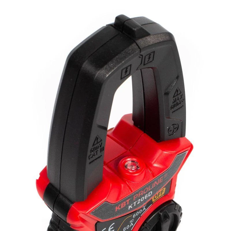 Клещи токовые цифровые KT 206D "PROLINE" КВТ 80753 1