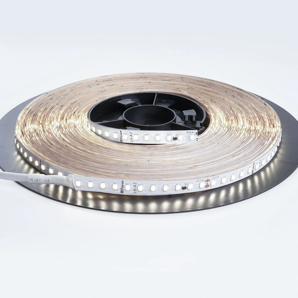 Светодиодная лента Feron LS520 стабилизированная, 120SMD(2835)/м 9.6Вт/м 24V 20000*10*1.22мм 4000К IP20 41277 2