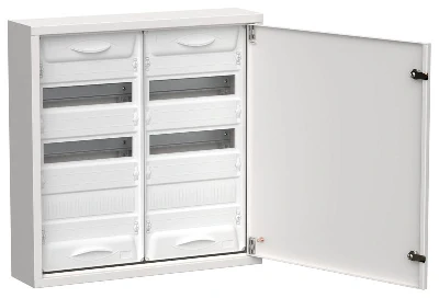 Корпус ЩРн-72 (2х36) TITAN 5 585х570х140 IP31 метал. бел. IEK TI5-50-N-2X036-31