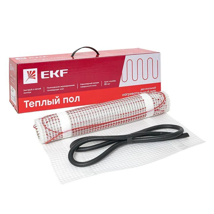 Комплект "Теплый пол" (мат) двухжил. 450Вт 3кв.м "Уют" PROxima EKF nm2-450-3 4