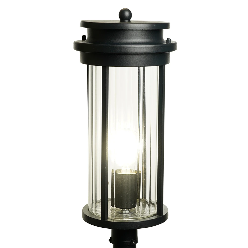 Светильник садово-парковый Feron PL786 столб 40W 220-240V E27, черный 51840 6