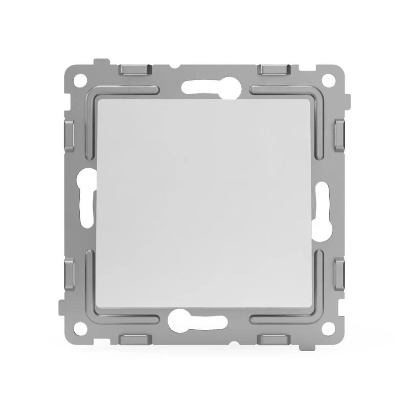 Переключатель проходной 1-кл. СП Pixel 10А IP20 механизм бел. TOKOV ELECTRIC TKE-PX-P1-C01 1