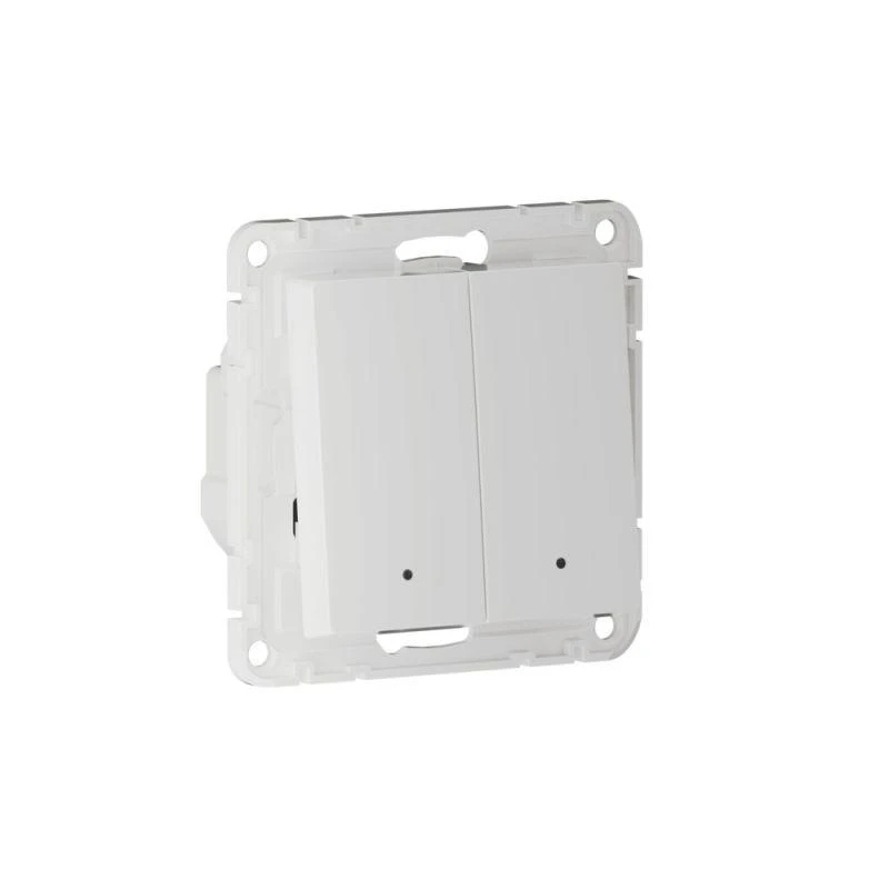 Выключатель 2-кл. AtlasDesign Smart 10А (сх. 5) L+N с подсветкой Zigbee механизм бел. SE ATN000153Z 9