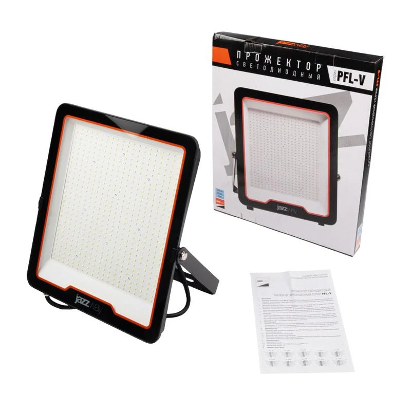 Прожектор светодиодный PFL-V 400Вт 6500К IP65 ДО JazzWay 5045026 7