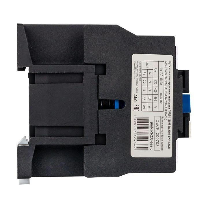 Пускатель ПМЛ-1160М 9А кат. 230В AC Basic EKF pml-s-9-230-basic 3