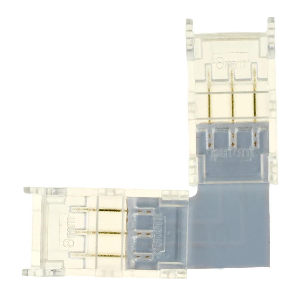 Соединитель угловой 10мм для ленты CCT SMD ленты шириной 8 мм, LD172 52003 2