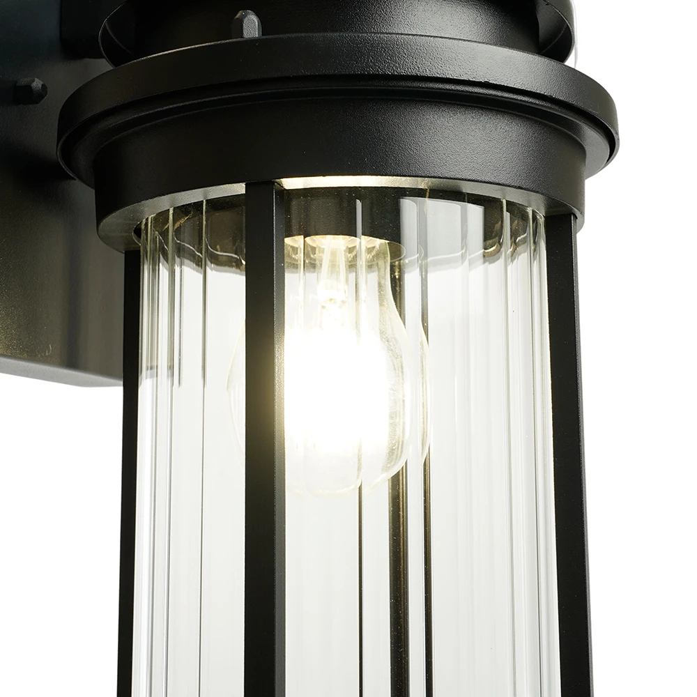 Светильник садово-парковый Feron PL781 на стену вниз 40W 220-240V E27, черный 51838 6