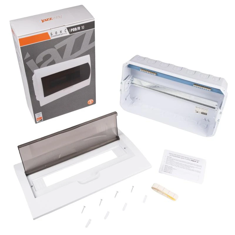 Бокс модульный встраив. PDB/R 1018 WH (ЩРВ-П-18) IP41 пластик. Pro JazzWay 5071766 5