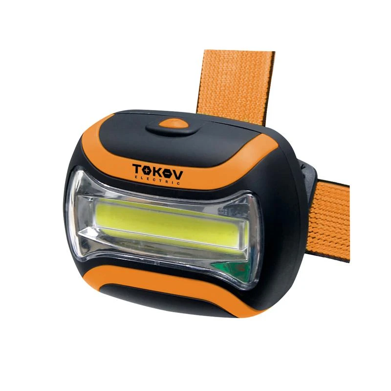 Фонарь налобный на батарейках ААх3 TOKOV ELECTRIC TKE-NF-B-01 1