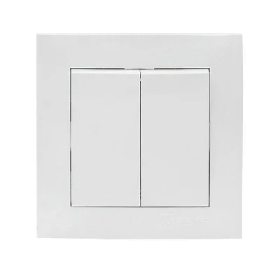 Выключатель 2-кл. СП Валенсия 10А IP20 бел. PROxima EKF EWV10-023-10