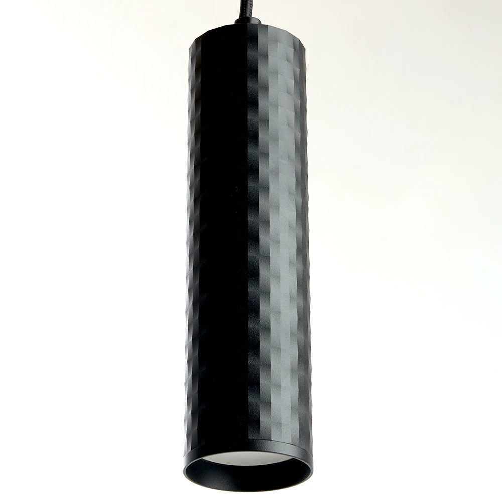 Светильник потолочный Feron ML1878 Barrel PIXEL Levitation на подвесе MR16 35W 230V, чёрный 55*200 48655 3